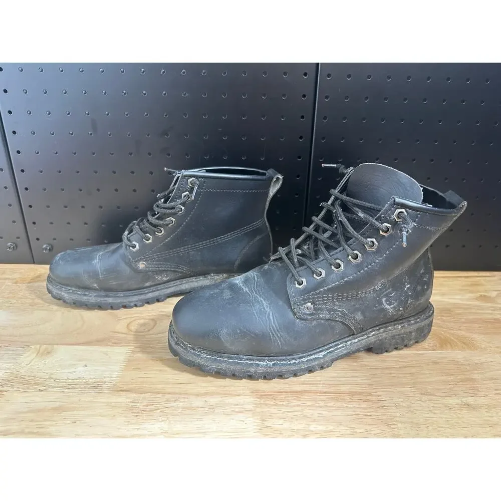 Inmate Work Boots Size 9.5 Wide